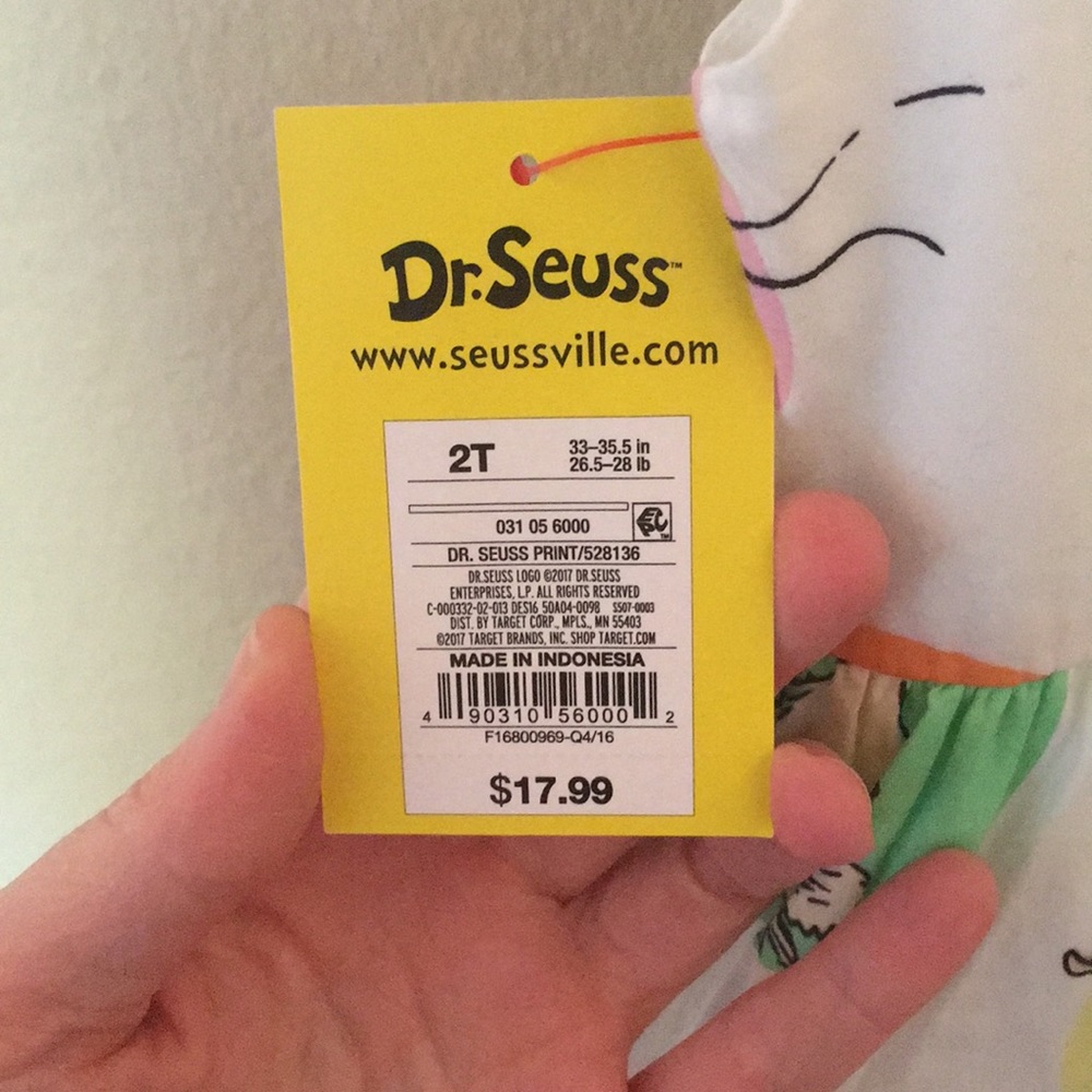 SOLD Dr Seuss party dress - Picture 5 of 5